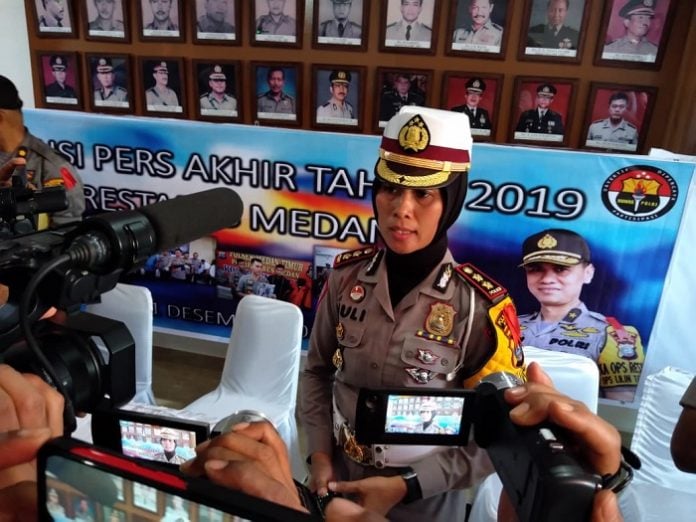 Kasat Lantas Polrestabes Medan, AKBP Juliani Prihartini.