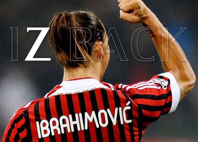 Zlatan Ibrahimovic. (ig/acmilan)