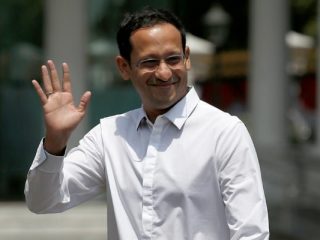 Mendikbud, Nadiem Makarim (kaldera/rtr)