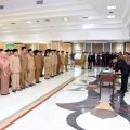 Gubernur Sumatera Utara, Edy Rahmayadi, melantik 2 pejabat eselon II untuk posisi asisten dan 85 pejabat eselon III dari berbagai dinas di lingkungan Pemprov Sumut.