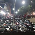 Kawasan Pasar Sukaramai, Medan di malam hari. (kaldera/(imran effendi)