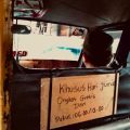 Pak Maman, sopir angkutan kota KPUM line 04 yang menggratiskan ongkos penumpang mulai pukul 06.00 WIB hingga pukul 12.00 tengah hari. (kaldera/zulfithri)