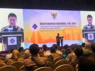Ketua ViWI Nusantara 2020 yang juga Ketum PHRI Demisioner, Hariyadi Sukamdani,
