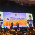 Wapres KH Ma'ruf Amin saat memberikan sambutan dalam Munas ke 17 PHRI di Karawang, Jawa Barat, Senin (10/2/2020) (kaldera/armin nasution)