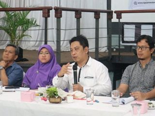 KPU Medan gelar rapat koordinasi dengan instansi terkait di Medan Club, Rabu (12/2/2020).