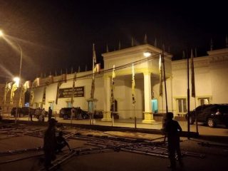 Kantor DPD Partai Golkar Sumut di Jalan Wahid Hasyim, Medan.