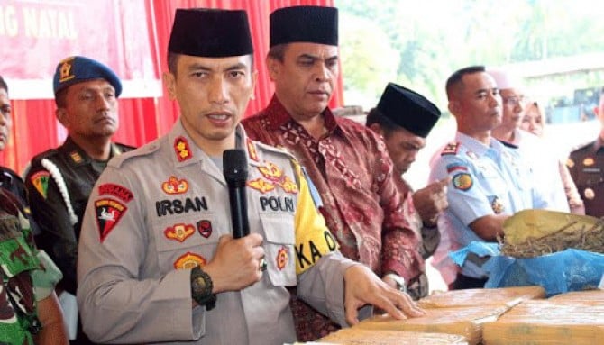 Kapolres Madina, AKBP Irsan Sinuhaji, ditunjuk jadi Wakapolrestabes Medan.