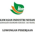 PT Kawasan Industri Nusantara membuka lowongan kerja di Kawan Ekonomi Khusus (KEK) Sei Mangkei.