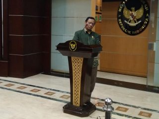 Menteri Koordinator Bidang Politik, Hukum, dan Keamanan (Menko Polhukam) Mahfud Md.