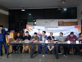 Kegiatan ini diisi dengan manifesto politik melalui deklarasi Medan Millenial Voice (MMV) mendukung Bobby Nasution menjadi calon walikota Medan 2020.