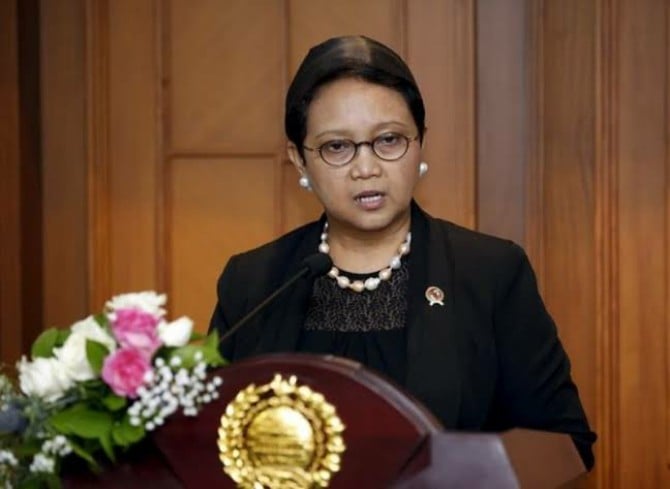 Menteri Luar Negeri, Retno Marsudi.