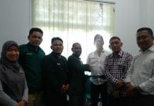 Pimpinan Wilayah (PW) Alwashliyah Sumatera Utara menerima surat keputusan (SK) PW Ikatan Sarjana Alwashliyah (ISARAH) Sumut periode 2019-2023.