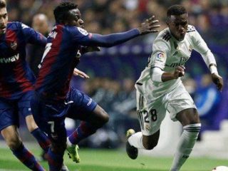 Real Madrid tersandung dalam pekan ke-25 LaLiga. (ist)