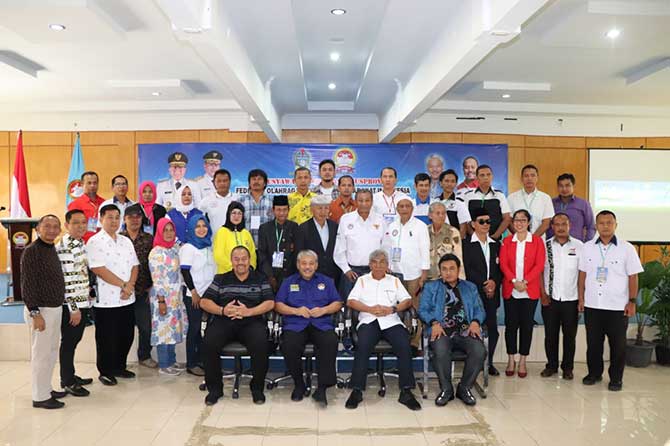 Tokoh olahraga dan pemuda Sumatera Utara, H Baharuddin Siagian terpilih sebagai Ketua Umum Federasi Olahraga Rekreasi Masyarakat Indonesia (FORMI) Sumut periode 2020-2025.