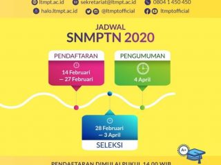 SNMPTN 2020.