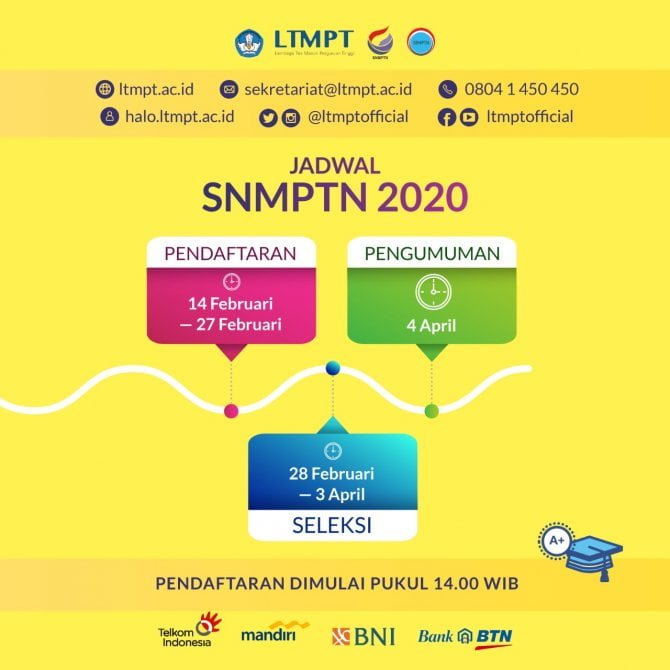 SNMPTN 2020.