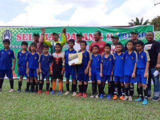 Kesebelasan SSB USU Junior.