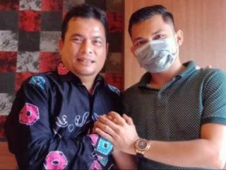 Pelaku penyebar hoax Virus Corona menemui Kepala Dinas Kesehatan Sumut.