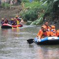 Forkopimda Kota Medan lakukan bersih -bersih Sungai Deli, Selasa (18/2/2020).