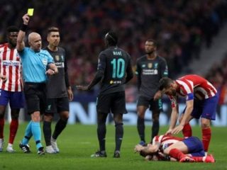 Kekalahan Liverpool atas Atletico Madrid, Rabu (19/2/2020).