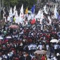 Buruh dan Mahasiswa Siapkan Unjukrasa Tolak Omnibus Law.