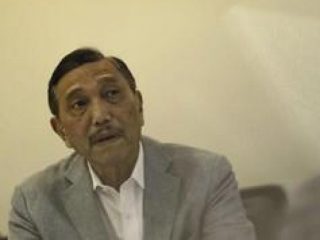 Menteri Koordinator Bidang Kemaritiman dan Investasi Luhut Binsar Panjaitan.