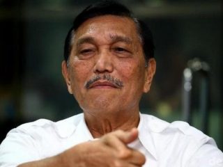 Menteri Koordinator Bidang Kemaritiman dan Investasi Luhut Binsar Panjaitan.