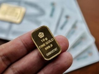 Harga Emas Di Pasar Dekati Rp800 Ribu Per Gram.