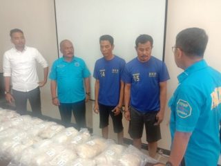Simpan Sabu Di Tangki Truk, Dua Warga Aceh Diamankan.