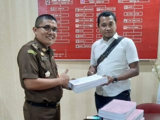 Jaksa Menerima Berkas Kasus Pembunuhan Hakim Medan.