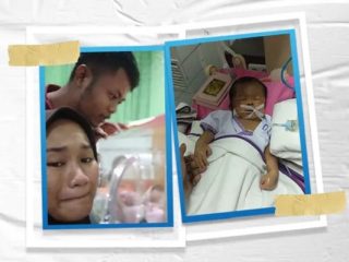 Shafa Rumana Putri Lubis, bayi berusia satu bulan asal Kota Binjai ini divonis mengidap penyakit infeksi paru-paru sejak lahir dan kelainan jantung.