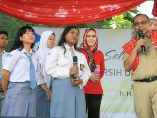 Plt Walikota Medan, Akhyar Nasution menghadiri acara di Yayasan Pendidikan Nurcahaya di Jalan Bunga Cempaka, Kecamatan Medan Selayang.