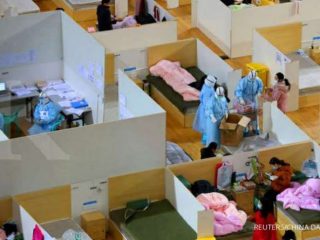 Virus Corona Mereda, Tinggal 2 Rumah Sakit Darurat Beroperasi di Wuhan