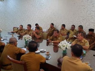Rapat Pimpinan OPD dan Para Camat se-Asahan.