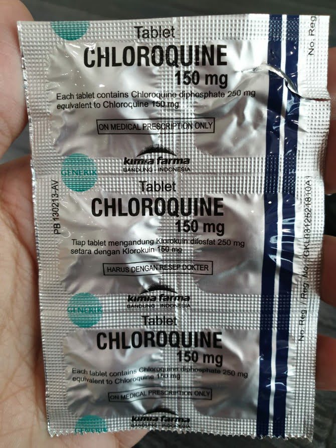 Stok Obat Malaria Chloroquine atau Pil Kina di Sejumlah Apotek Kosong.