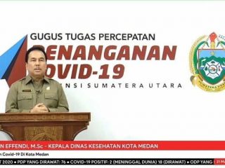 Edwin Effendi, Kadis Kesehatan Kota Medan