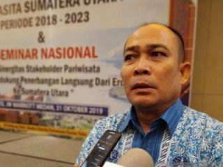 Ketua Asosiasi Perusahaan Perjalanan Wisata Indonesia (Asita) Sumut, Solahuddin Nasution