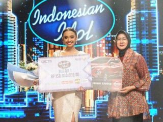 Lyodra Ginting (16) berhasil meraih gelar juara Indonesian Idol Season 10. (ist)