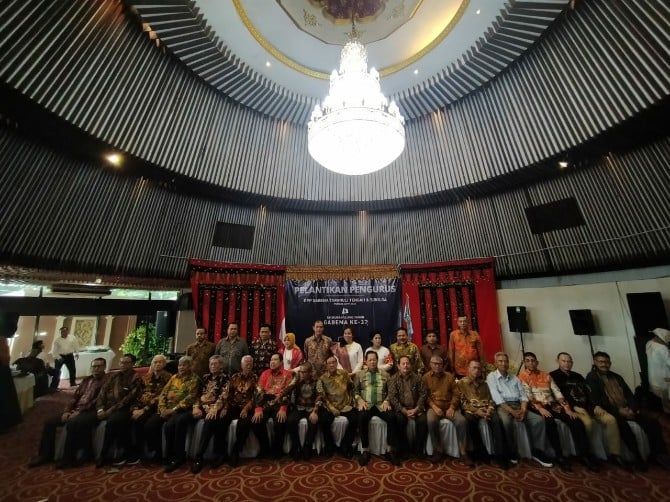 Pengurus Dewan Pimpinan Pusat (DPP) Gabema Tapteng Sibolga periode 2019-2024 resmi dilantik di Jakarta, Minggu (1/3/2020).