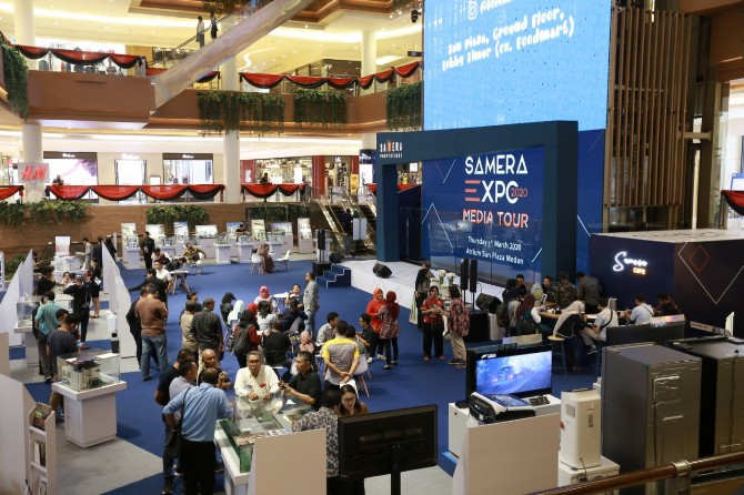 Samera Expo lewat Samera Propertindo menargetkan terjual 100 unit selama dua minggu atau sepanjang pameran berlangsung di Sun Plaza dari 3-15 Maret 2020.