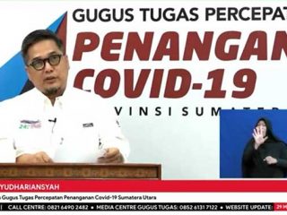 Siaran pers Gugus Tugas Percepatan penanganan COVID-19 Prov. Sumatera Utara (29/3/2020).