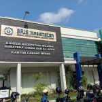 BPJS kantor cabang Medan, Jl. Karya, Karang Berombak, Selasa (10/3/ 2020).