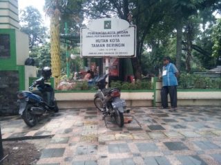 Punya Beking Kuat, Pedagang Bebas Jualan di Dalam Taman Beringin