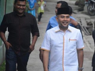Ketua DPC Gerindra Padangsidimpuan, Rusydi Nasution.