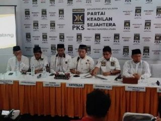 Soft Launching Calon Walikota, di Kantor DPW PKS Sumut, Medan, Kamis (12/3/2020).