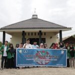 Mahasiswa Ilmu Komunikasi (Ikom) Universitas Islam Negeri Sumatera Utara Melakukan Kunjungan ke Masyarakat dusun Kurandak, Karang Gading, Deli Serdang, Sabtu (14/03/2020).