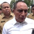 Gubernur Sumatera Utara (Sumut) Edy Rahmayadi. saat Meninjau UN di SMKN 7 Medan, Senin (16/3/2020).
