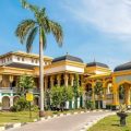 Salah Satu Ikon Kota Medan, Istana Maimun di Tutup Selama 14 Hari Upaya Penyebaran Virus Corona.