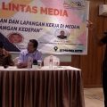 Diskusi Lintas Media dengan tema Potret Pengangguran dan Lapangan Kerja di Medan, Tantangan ke Depan di Hotel Le Polonia, Medan, Jumat (6/3/2020).