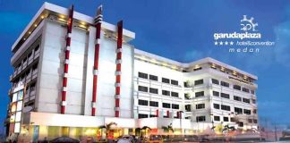 Garuda Plaza Hotel, Jl. Sisingamangaraja No. 18 Medan.